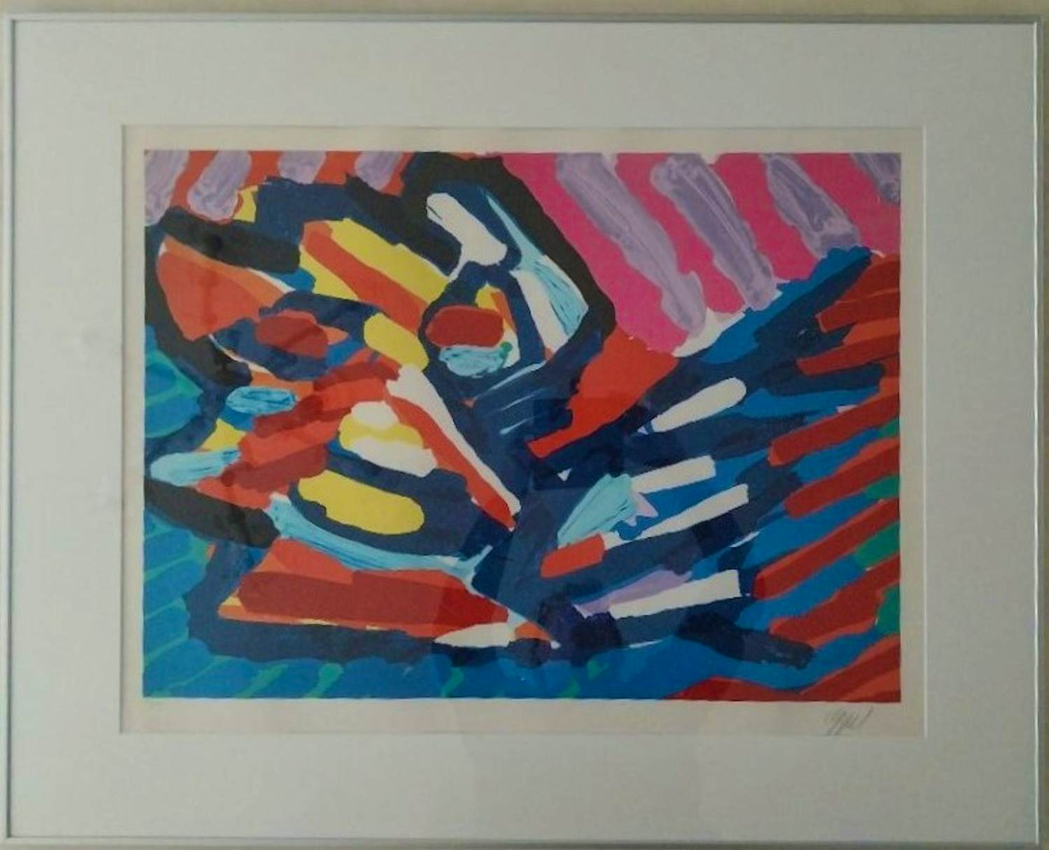Karel Appel - ‘head on water’ kopen? Bied vanaf 810!