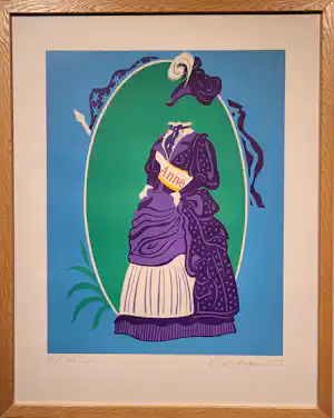 Robert Indiana - Anne - Litho uit Mother of Us All - 1977 handgesigneerd verkauft für € 220!