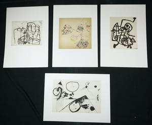 Corneille - 16 offset lithografieën van Corneille in luxe SEAT map. kopen? Bied vanaf 150!