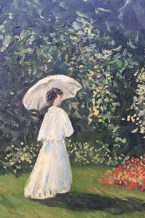 Willem Knip - Dame in tuin. (naar Claude Monet ) kopen? Bied vanaf 120!