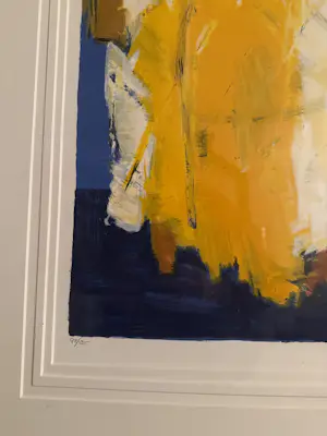 Wil Willemsen - Smalltalk – Gesigneerde zeefdruk van Will Willemsen in luxe vergulde lijst kopen? Bied vanaf 650!