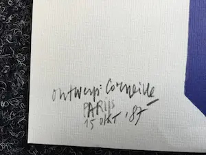 Corneille - Schoenlepel '98 - oplage slechts 250 exemplaren + litho van stropdas kopen? Bied vanaf 50!