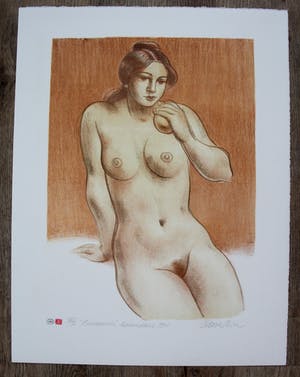 Enric Adsera Riba - litho: naakt: Concepcion - 1996 kaufen? Bieten Sie von 50!