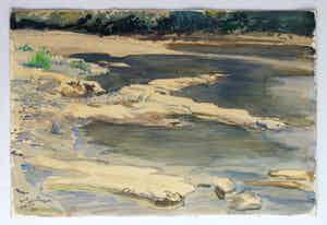 Bob Buys - aquarel - 1964 verkocht voor € 40!