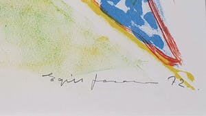 Egill Jacobsen - 'Composition' - Nieuw ingelijst! (Groot) kopen? Bied vanaf 380!