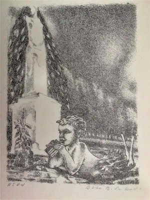 Otto B. de Kat - Genummerde originele litho van Otto B. de Kat 1939 kaufen? Bieten Sie von 30!