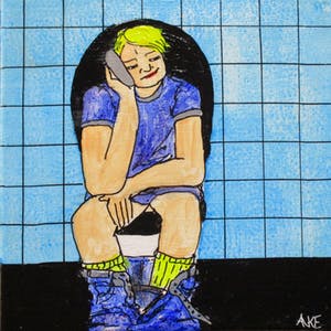 Anke Peddemors - kunst voor in het kleinste kamertje Piet kopen? Bied vanaf 17!