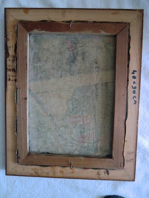 Niet of onleesbaar gesigneerd - Kerk interieur kopen? Bied vanaf 1!