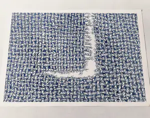 Har Sanders - "Vroege" in 1972 en in beperkte oplage van 100 gemaakte blauwe Zeeefdruk kopen? Bied vanaf 60!