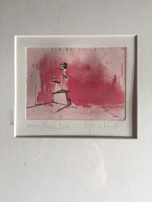 Constant - "De Volksteller - zeldzame proefdruk van Constant kopen? Bied vanaf 395!