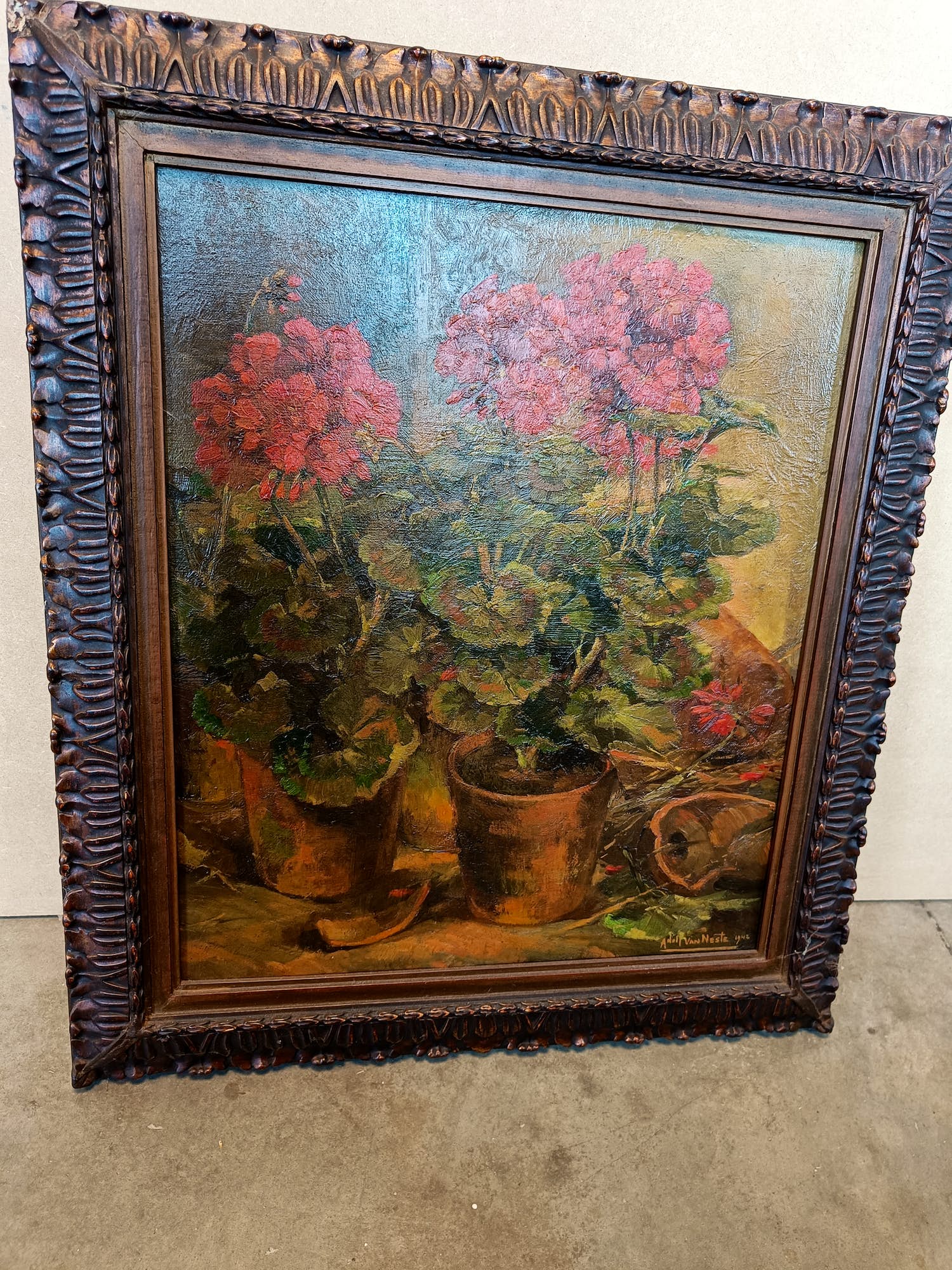Adolf van Neste - Bloemen in potten kopen? Bied vanaf 250!