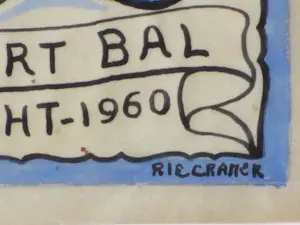 Rie Cramer - Geboortetekening - Gemengde techniek kopen? Bied vanaf 120!