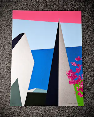 Franco Costa - Originele z.g.a.n. Zeefdruk uit de 1978 serie "Washington" gesigneerd kopen? Bied vanaf 58!