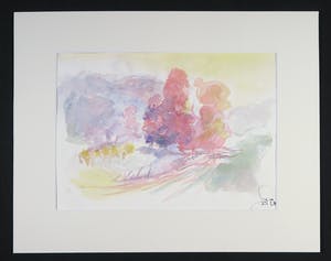 Franscz Witte - Aquarel, Landschap kopen? Bied vanaf 1!