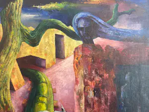 Gerard van Eck - Surrealistische compositie kopen? Bied vanaf 199!