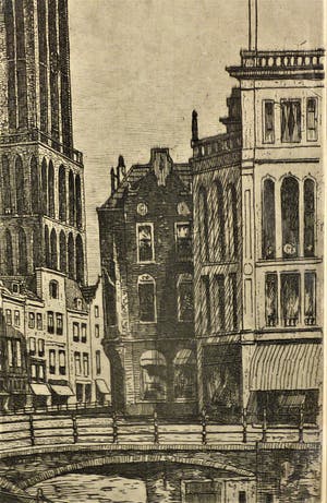 Marius Johannes Janssen - Stadhuis en Dom te Utrecht kopen? Bied vanaf 50!