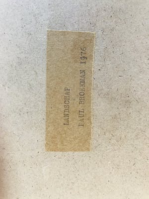 Paul Broekman - Landschap kopen? Bied vanaf 1!