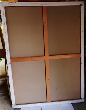 Nico Bakker - Portret met stola, olieverf op doek kopen? Bied vanaf 1000!