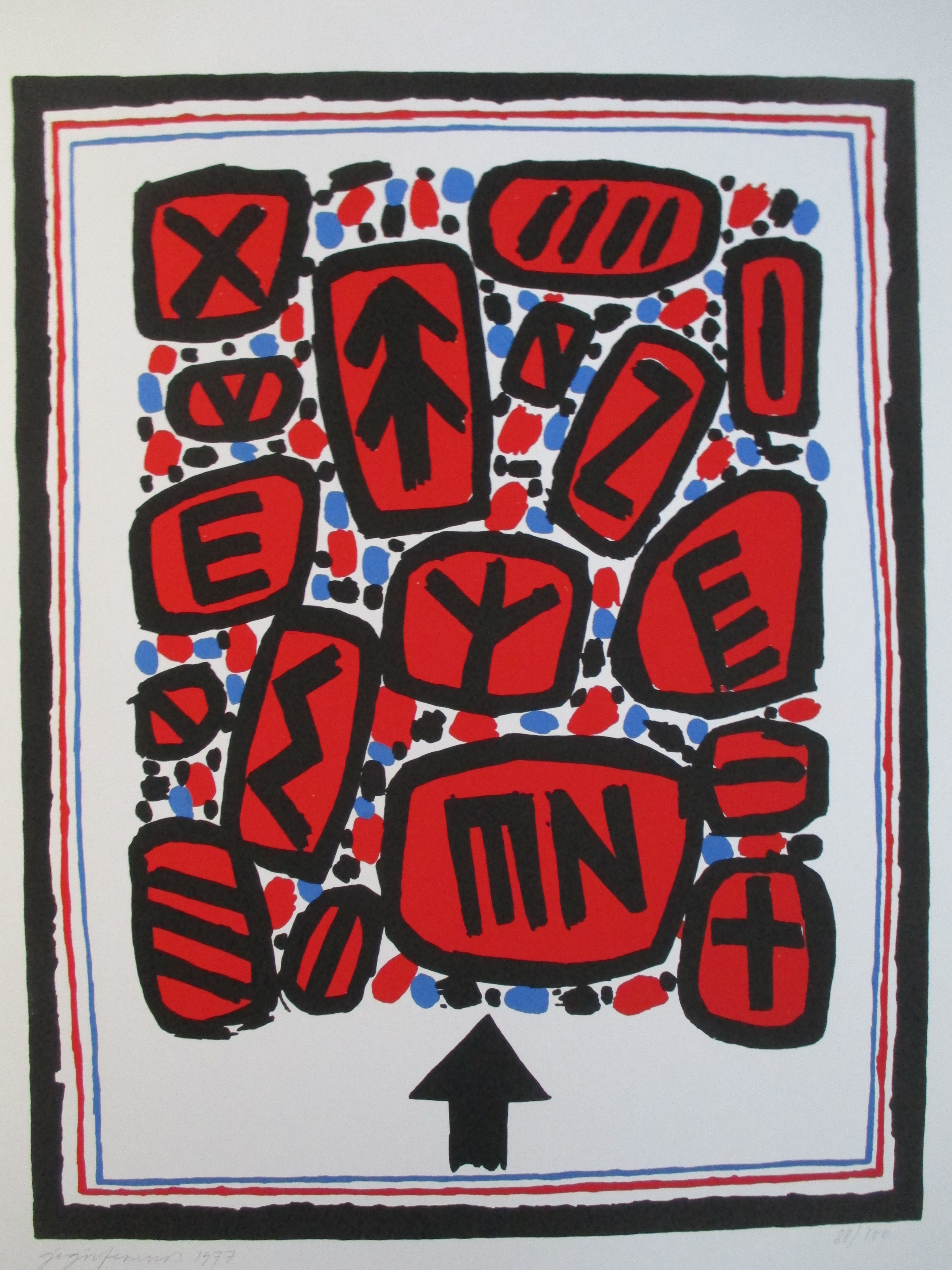 Ferenc Gogos - Zeefdruk 1977 kopen? Bied vanaf 40!