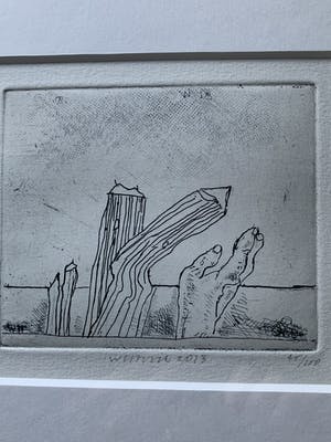 Co Westerik - Ets Hand en grassen kopen? Bied vanaf 130!