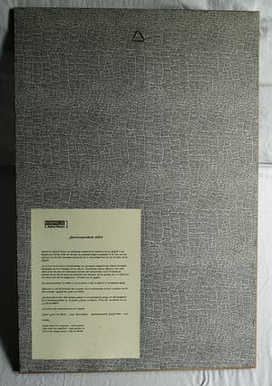 Jatie van Melle - Grote ingelijste houtsnede , Sponsorgeschenk BKR 2004 – nr. 27/40 kopen? Bied vanaf 50!