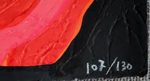 Karel Appel - Houtdruk met carborundum: Circus serie: Tigre de papier - 1978 kopen? Bied vanaf 1999!