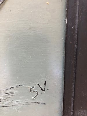 Niet of onleesbaar gesigneerd - Hollandse school: haan, met monogram SV kopen? Bied vanaf 1!