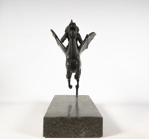 Tom Frantzen - Brons, Triceratops-ruiter kopen? Bied vanaf 350!