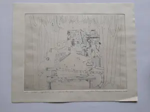 Henny Bal - Ets, Titel, Open plek in het bos. kopen? Bied vanaf 35!