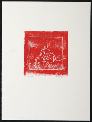 Leo Huijg - Houtsnede, De Muzen kopen? Bied vanaf 10!