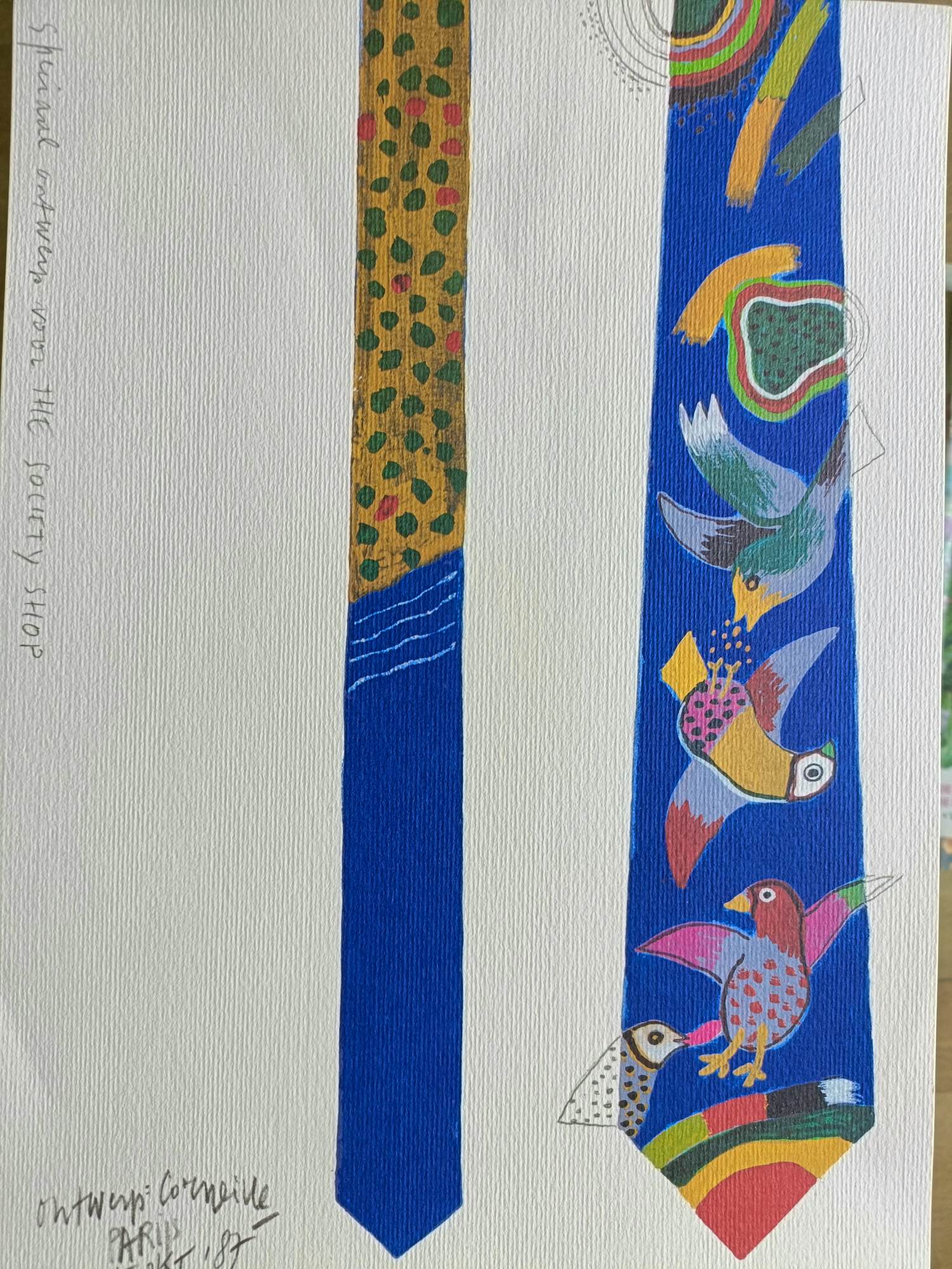 Corneille - Prachtige Tie zeefdruk (NIEUW) verkocht voor € 39!