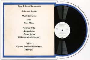 Yves Klein - en anderen - Musik der Leere - Ingelijst verkocht voor € 1!