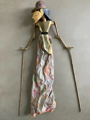 Niet of onleesbaar gesigneerd - Wajangpoppen wajong golek kopen? Bied vanaf 1!