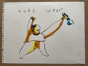 Herman Brood - Echt waar kopen? Bied vanaf 600!