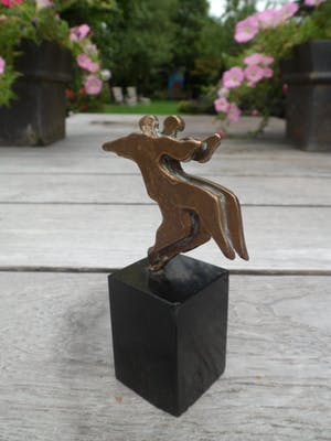 Eric Claus - Brons op sokkel - Tango kopen? Bied vanaf 149!