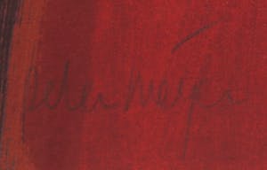 Peter Meijer - Zeefdruk, Afscheid - Ingelijst (Groot) kopen? Bied vanaf 50!