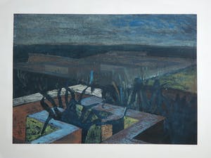 Jaap van Kuijk - Gouache op papier, Ontwikkeling kopen? Bied vanaf 1!