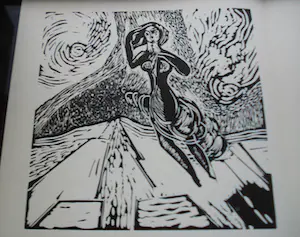 Gene Eggen - linosneden en gedichten van Willy Balyon kopen? Bied vanaf 25!