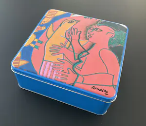 Corneille - ZES CORNEILLE SCHAALTJES EN EEN KOEKDOOSl kopen? Bied vanaf 45!