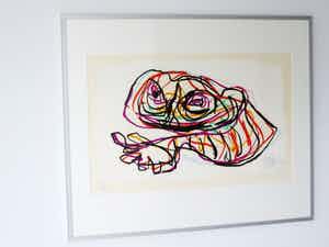 Karel Appel - Kikker verkocht voor € 800!