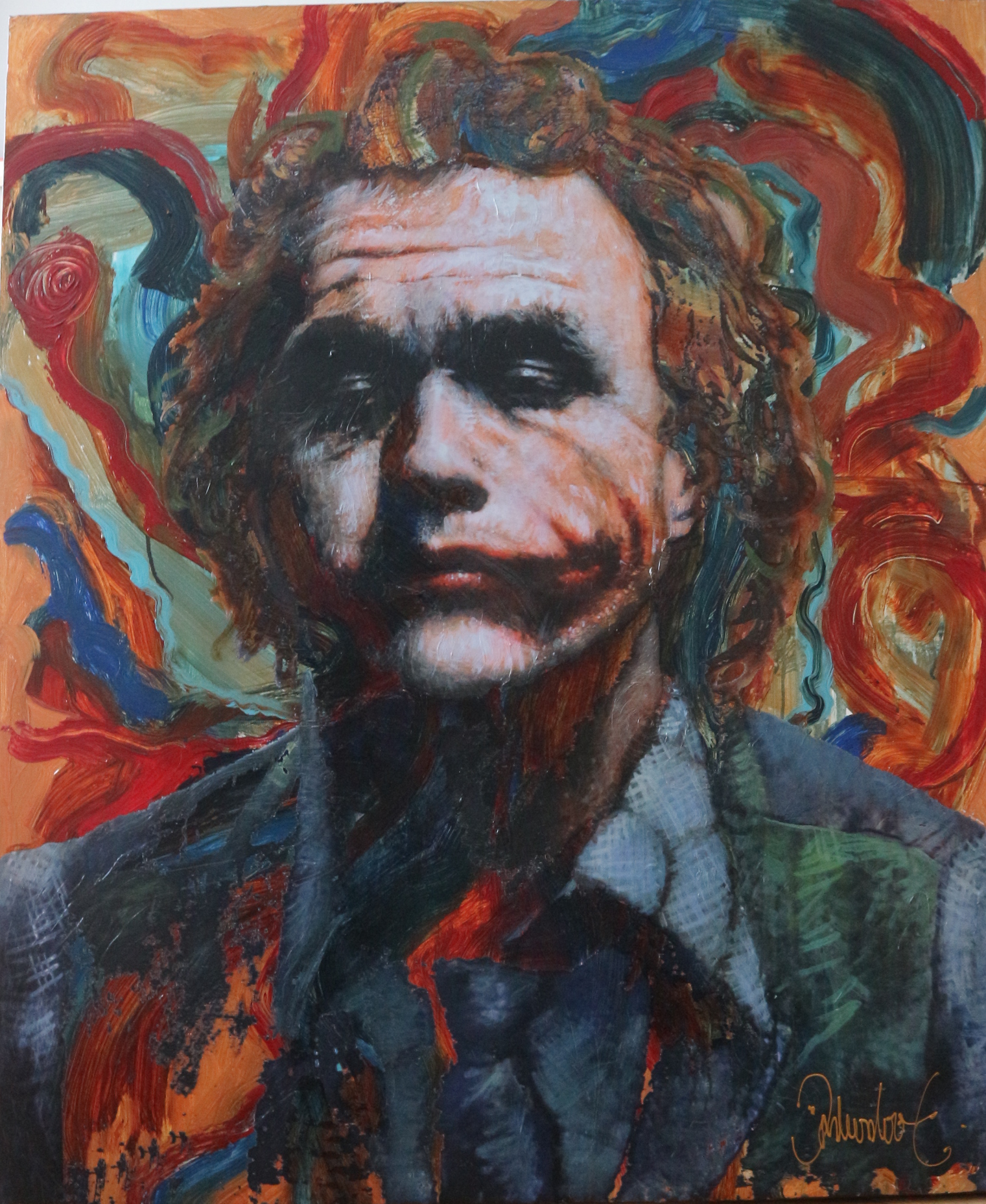 Peter Donkersloot - The Joker (Heath Ledger) verkocht voor € 350!