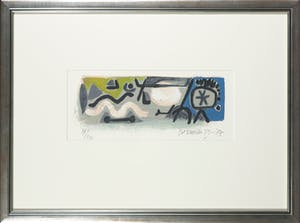 Corneille - Zeefdruk, April in Paris - Ingelijst kopen? Bied vanaf 150!