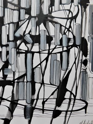 Natia Antadze - "Komposition Verbindung " kopen? Bied vanaf 120!