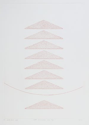 Ko Oosterkerk - Kleurenets, Acht driehoeken met boog kopen? Bied vanaf 1!