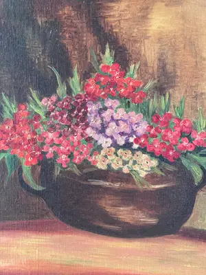 Maria Christina Jacoba Sterre de Jong - Bloemen stilleven in schaal kopen? Bied vanaf 10!