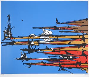 Henri Titselaar - Zeefdruk, Zonder titel kopen? Bied vanaf 35!