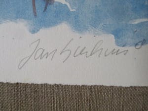 Buy Jan Sierhuis - Litho? Bid from 60!