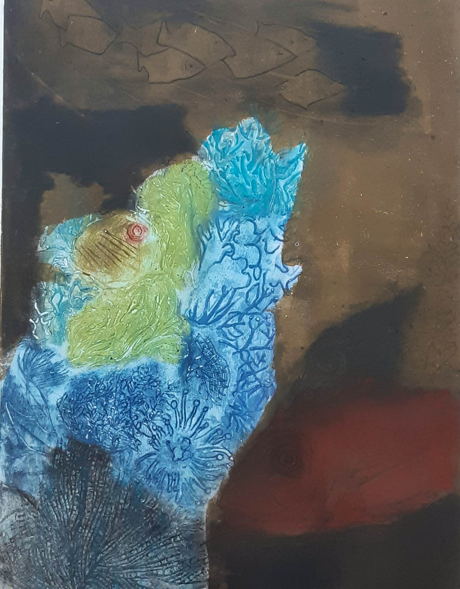 Ru van Rossem - Onderwaterwereld (groot) kopen? Bied vanaf 95!