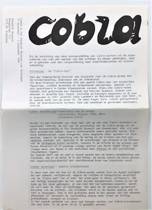 Karel Appel - Cobra - Zes diverse catalogi - 1970 1984 - Dotremont - Alechinsky - Zeer goed kopen? Bied vanaf 57!