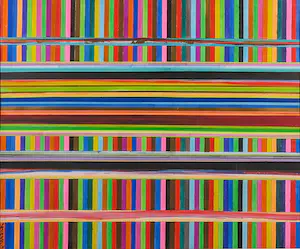 Pim Lenos - Gemengde techniek op papier, Zonder titel - Ingelijst kopen? Bied vanaf 1!